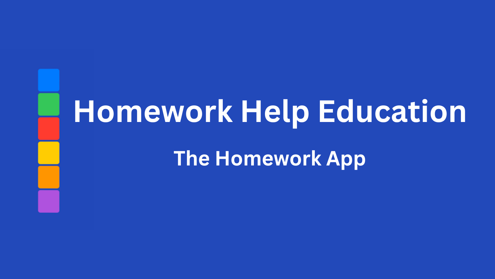 Homework Help Education